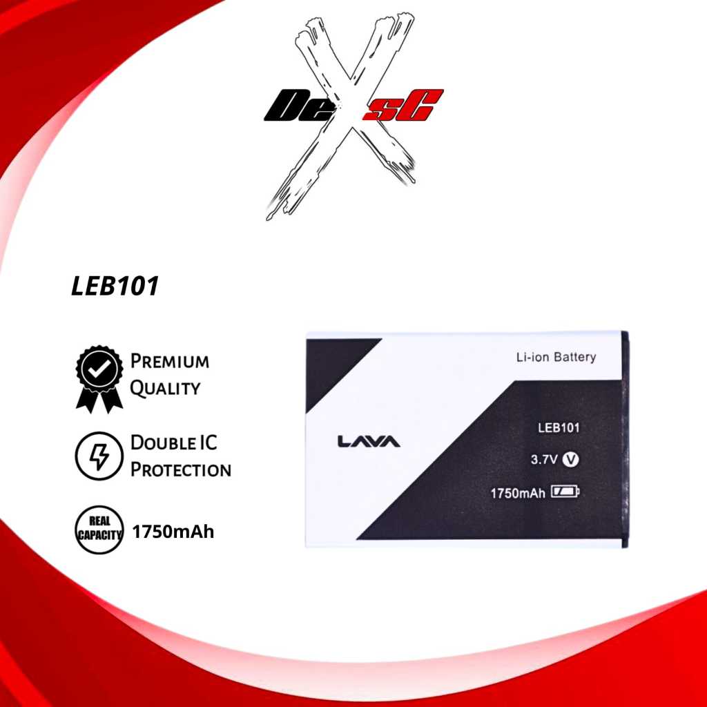 Baterai LEB101 Lava Iris 600 Batre Batrai Battery Handphone Lava Iris 600