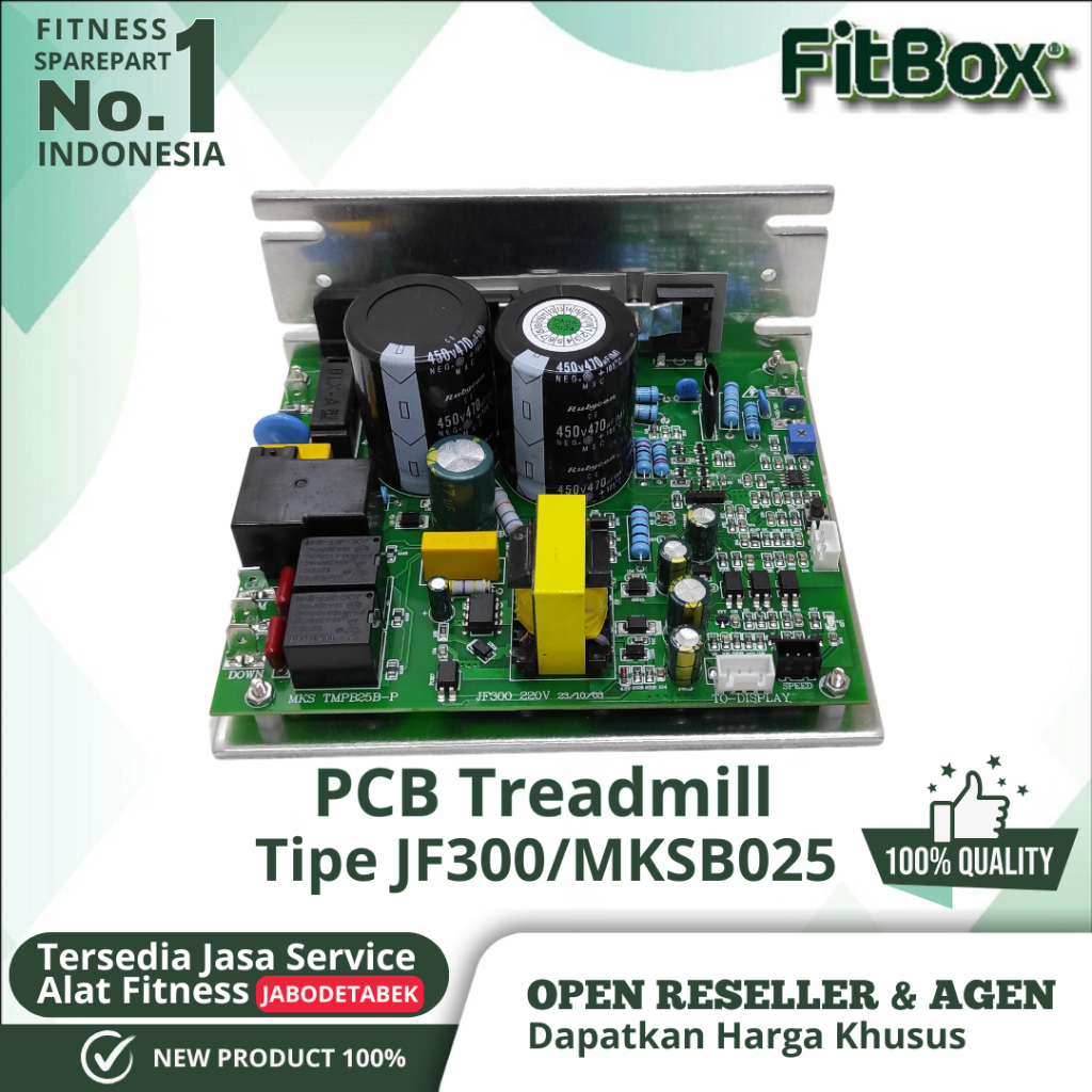 PCB Sparepart Treadmill CONTROLLER Treadmill TYPE JF300/MKSB025 Universal Treadmill