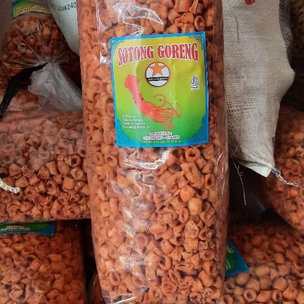 

Sotong goreng pedas kemasan 500gram