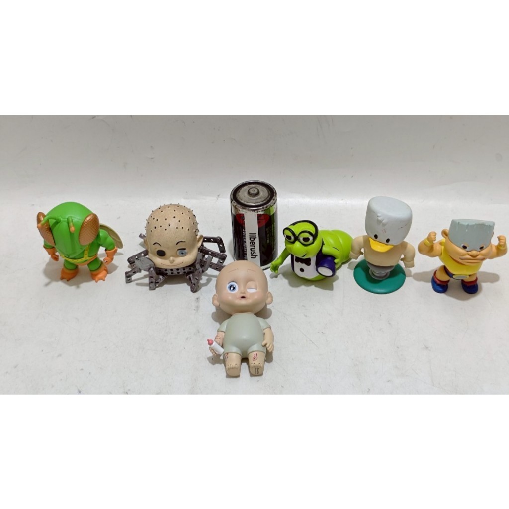 Set herocross disney toy story villain bookworm baby face big baby ducky mutant toy rocky twitch bli