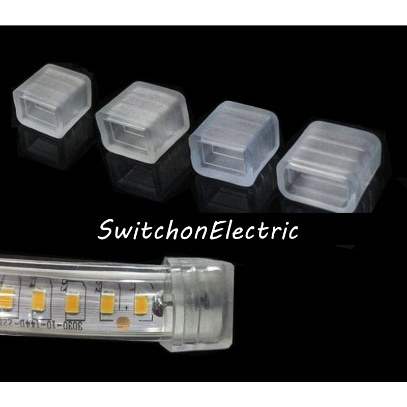 Cover Strip LED / Tutup Lampu Strip Selang 2835 3528 5050 - Transparan & Flexible, Untuk Waterproof 