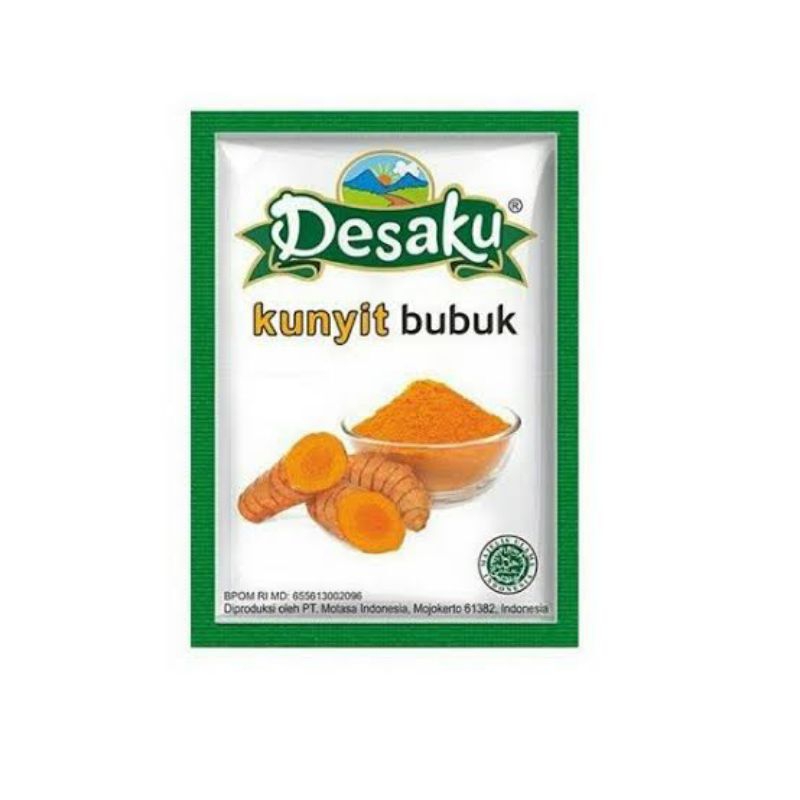 

Desaku Kunyit Bubuk Bumbu Rempah Sachet