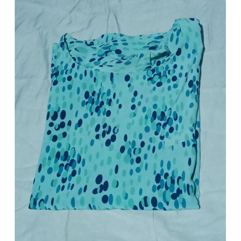 Atasan Pastel Hijau Tosca Second