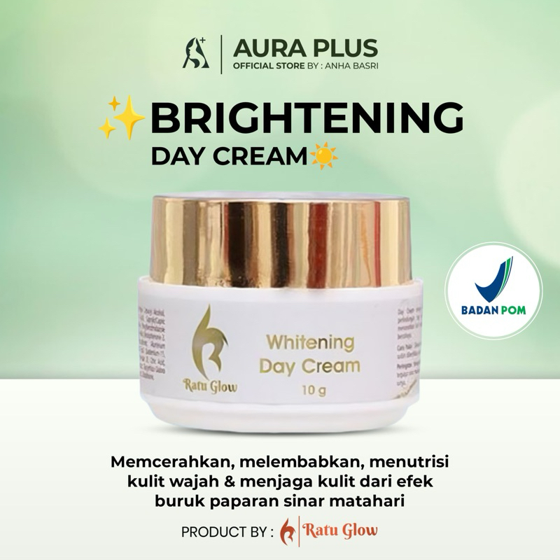 ECER | Day Cream Reg Brightening & Night Cream RATU GLOW BPOM