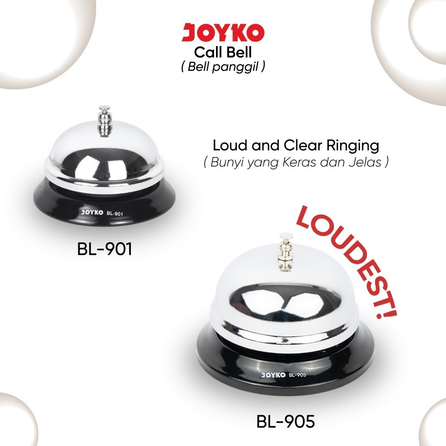 Bel Meja | Call Bell Bel Panggil Bel Meja Joyko BL-901