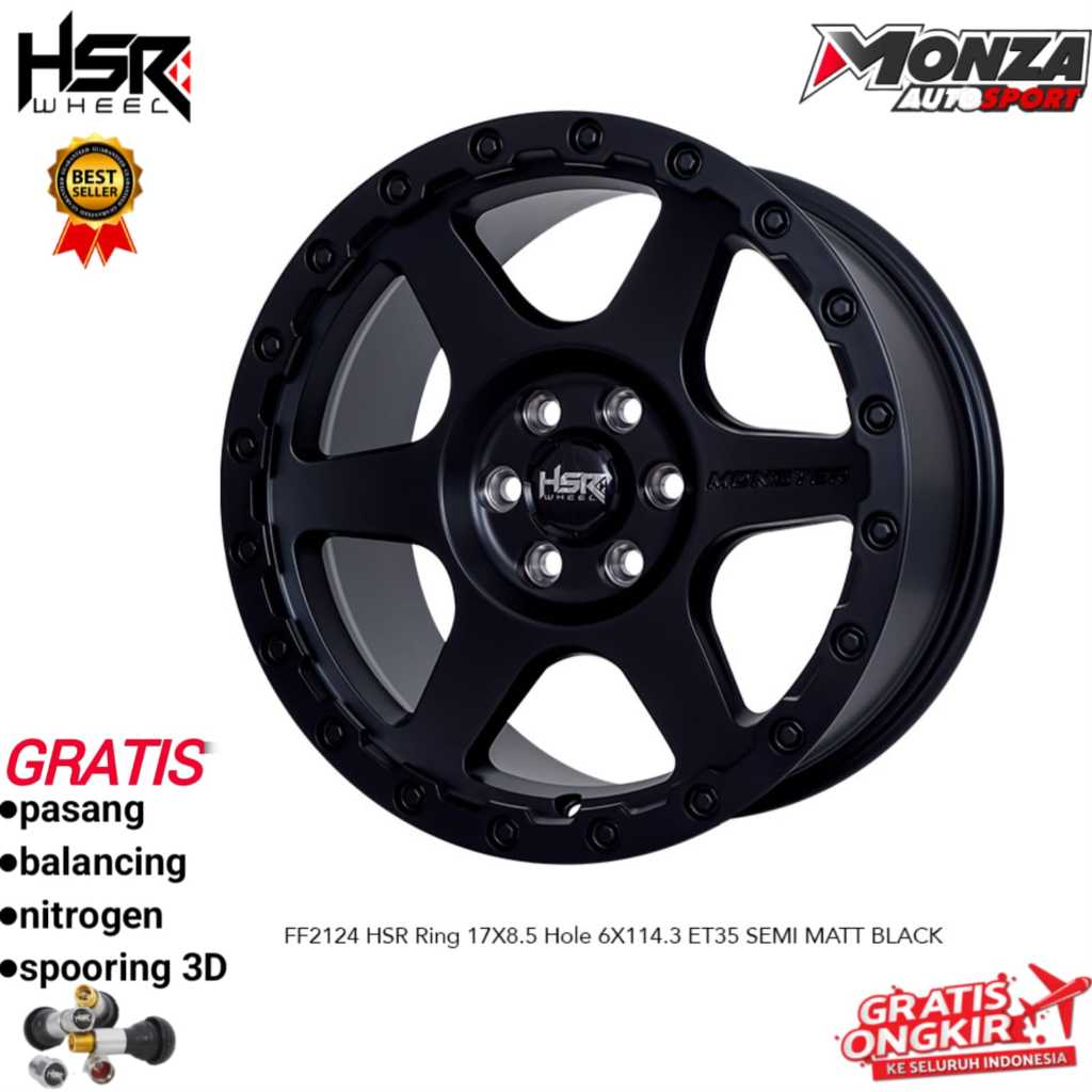 Velg mobil Nissan Navara/Terra ring 17 offroad look
