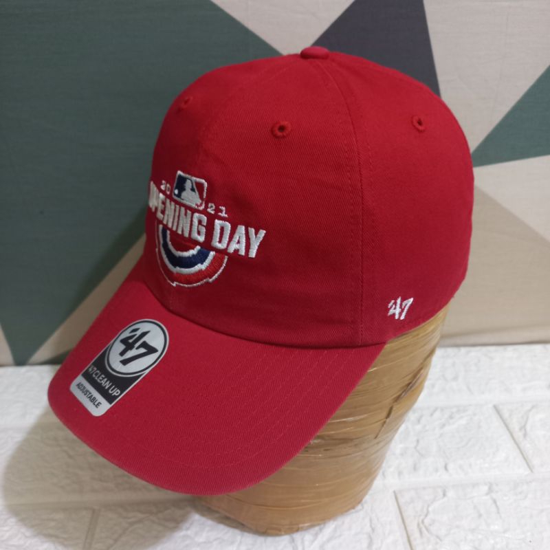 Topi Original Second Topi 47Brand Topi 47 Merah stok 6719