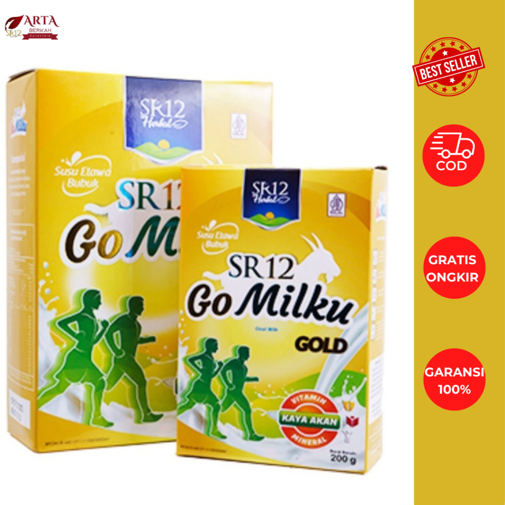 

GoMilku Gold SR12 / Susu Kambing Lansia