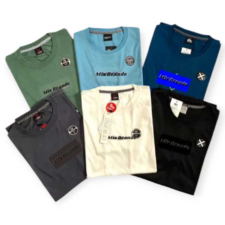 Kaos Laki Laki Distro/Kaos Polos Pria/Kaos Pria Murah/Paketan Baju Kaos Pria/Kaos 100 Dapat 4