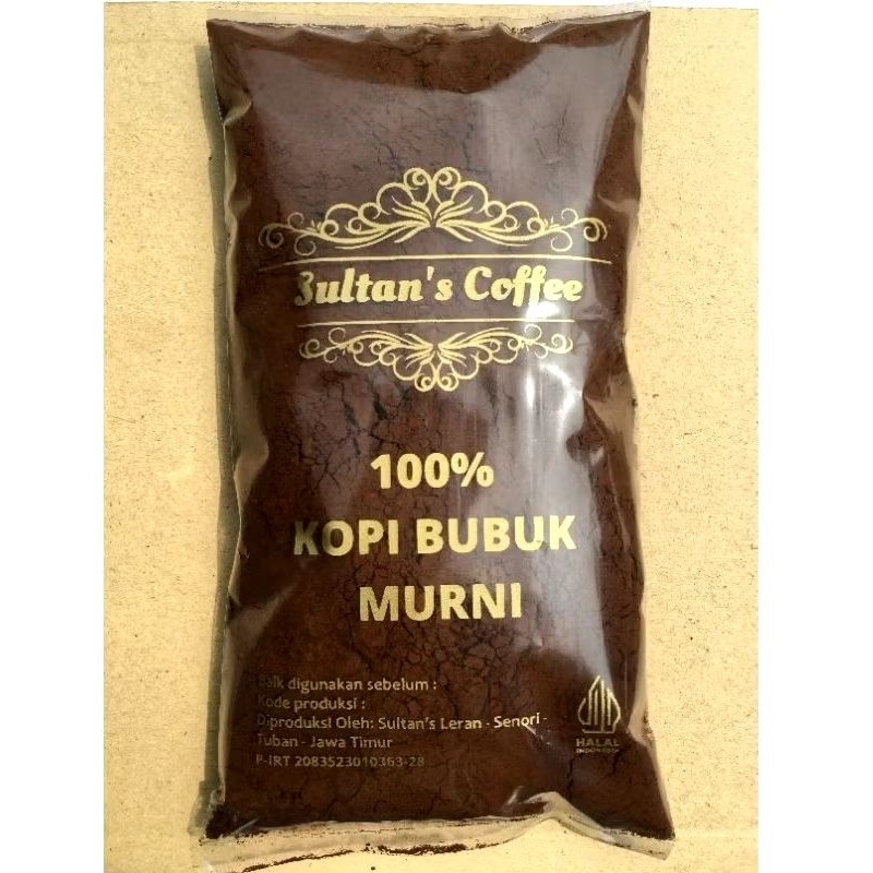 

KOPI MURNI SULTAN'S bubuk lelet kopi 100% murni Sultan’s Coffee kopi khas lasem,kopi Tuban, asli Bumi Wali. 200gram