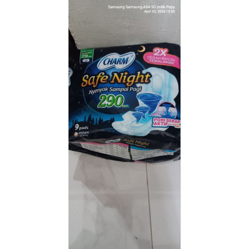 Charm safe night 29 cm