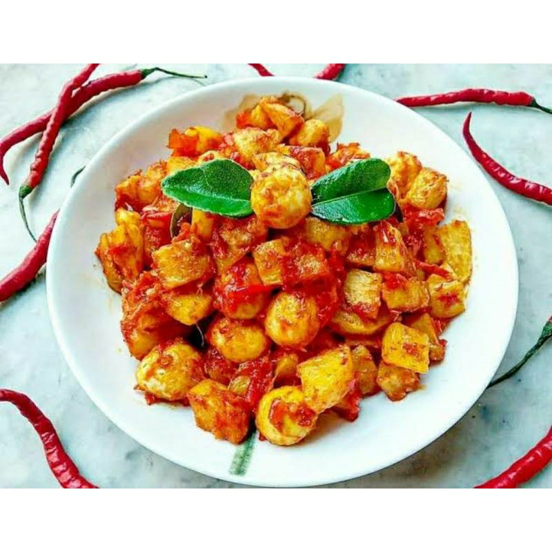 

Balado Kentang Telur Puyuh