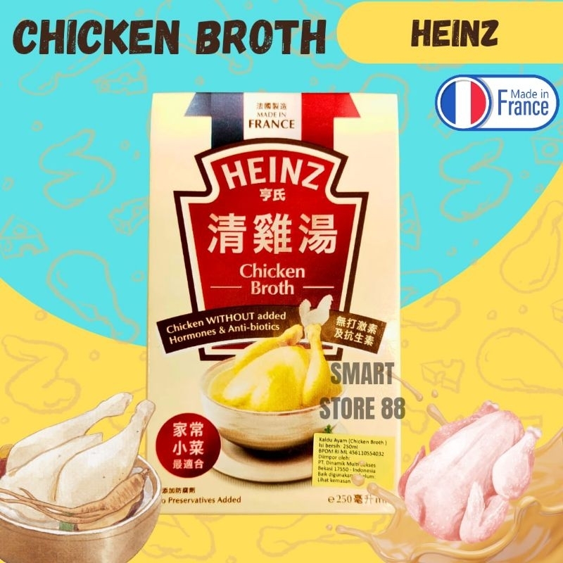 

HEINZ CHICKEN BROTH 250ML KALDU AYAM