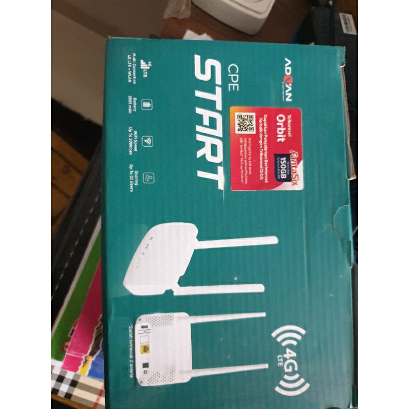 ADVAN MODEM CPE START WIFI PORTABLE 4G LTE BEKAS