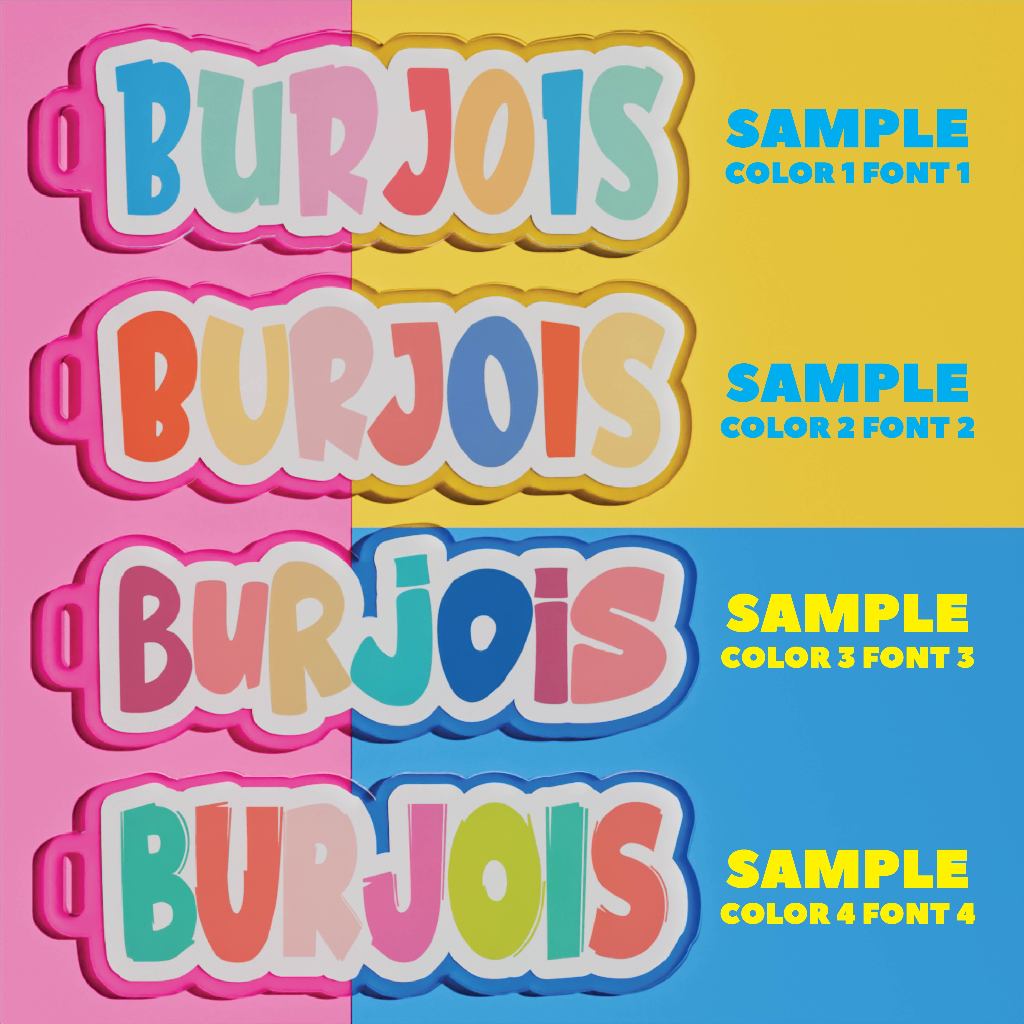 PART 2 CUSTOM LUGGAGE TAG PRINTING / GANTUNGAN KOPER FREE NAMA / GANTUNGAN TAS NAMA / BAG TAG PRINTI