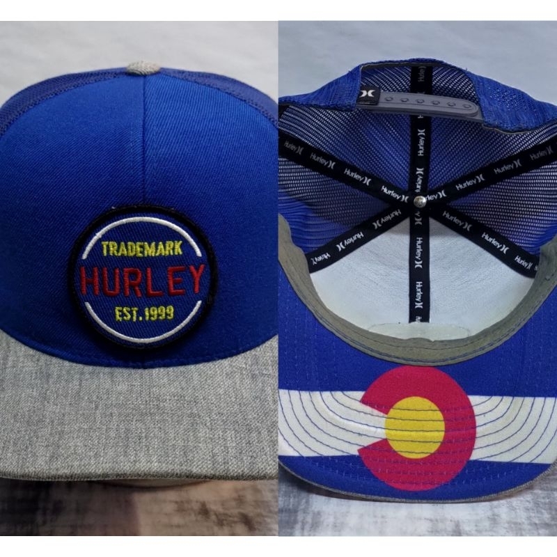 Topi HURLEY x CLASSICS YUPOONG Trucker Cap Authentic Ori 2nd