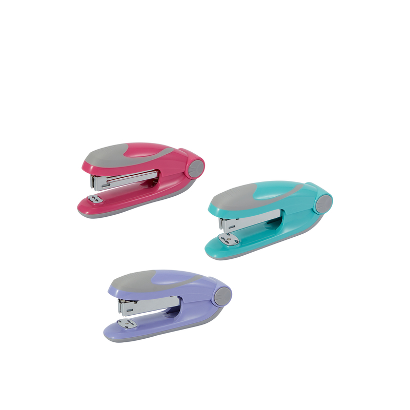 

[Stationery Home] Bantex Stapler No. 10 / Jepretan Warna Pastel Pegangan Nyaman Muat 15 Lembar BD6710