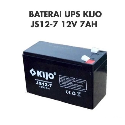 Baterai/Batrey UPS KIJO AKI Kering 12V 7AH