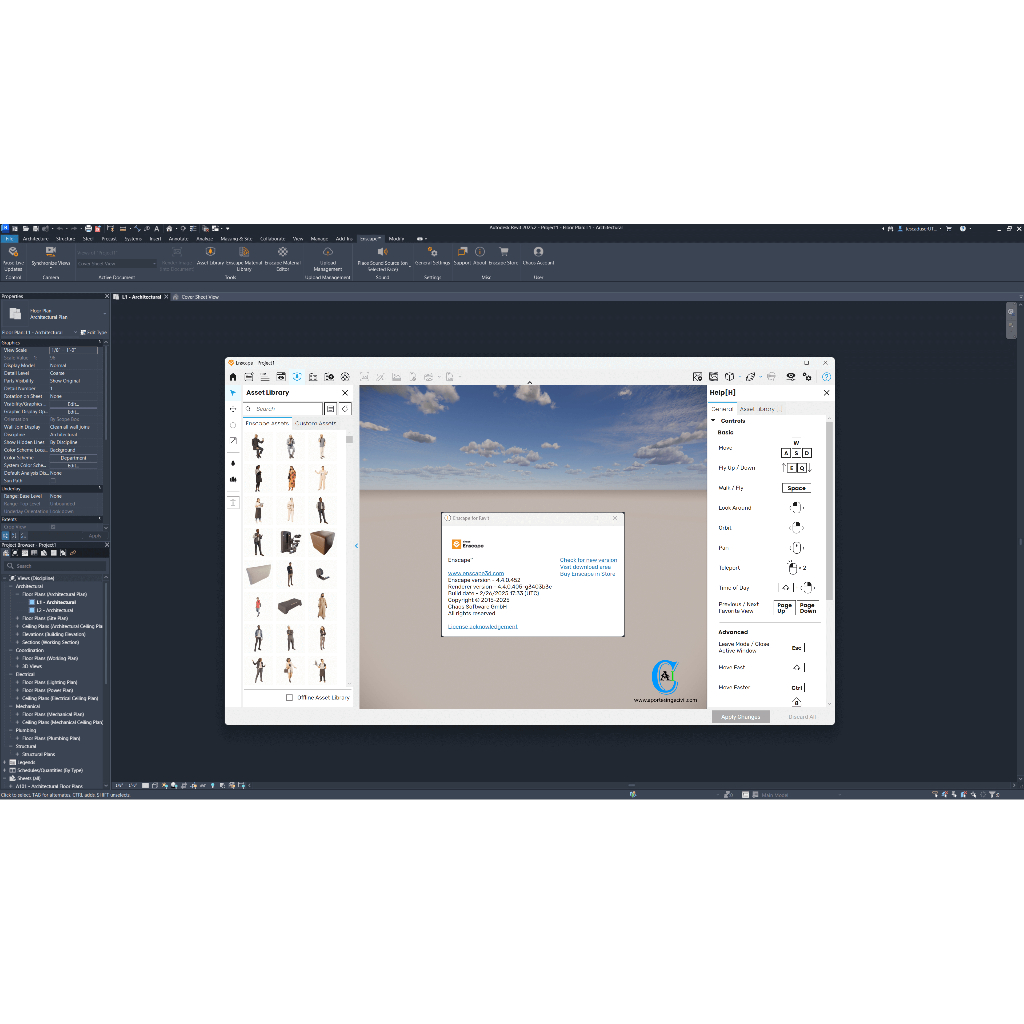 SOFTWARE APLIKASI Enscape 4.5.0.485 FULL VERSION, PERMANEN