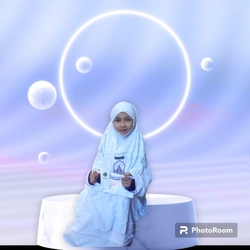 COD Mukena Anak Yabasmah Putih/Mukena Anak Khusus Putih/Mukena Terusan/Mukena Hadromaut/Mukena Manse