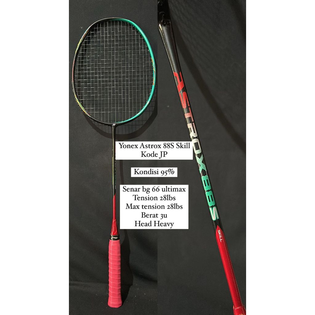 Yonex Astrox 88s Skill kode JP