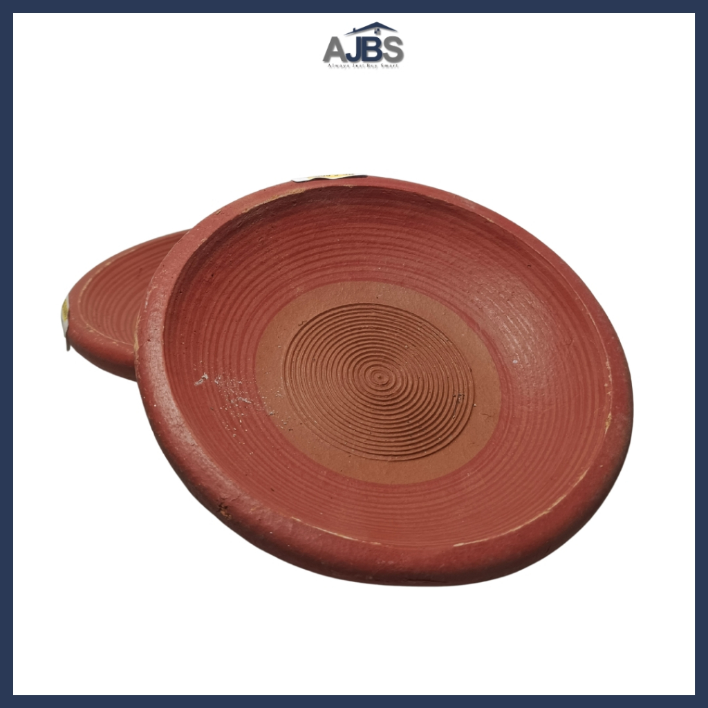Cobek Tanah Liat - Cobek Sambel - Cobek 17 CM - Cowek Ulekan - Cobek Tanah Liat Tahan Panas - BK