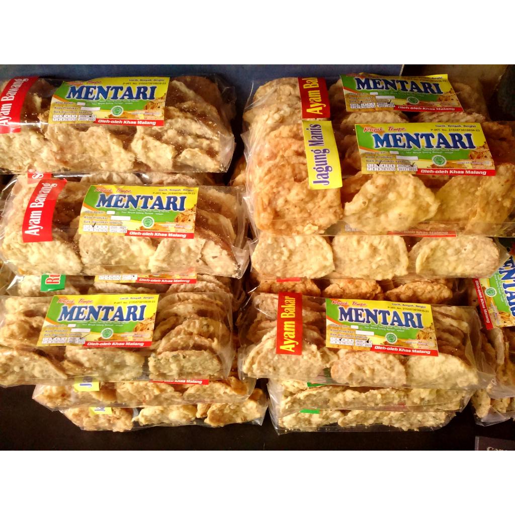 

Mentari Kripik Tempe Asli Malang 120 gr (Free Kardus oleh-oleh*)