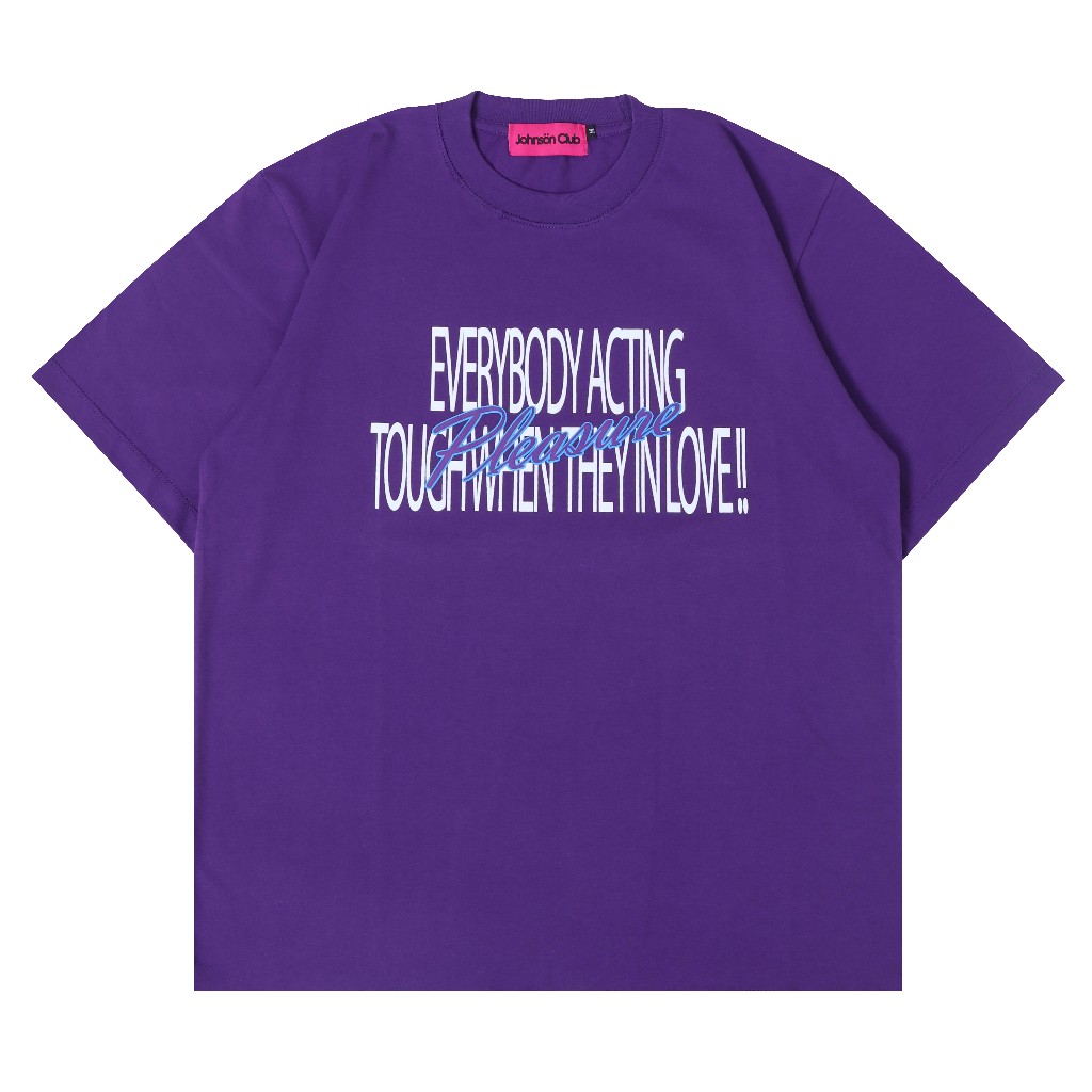 JOHNSON CLUB - PURPLE T-SHIRT - TOUGH