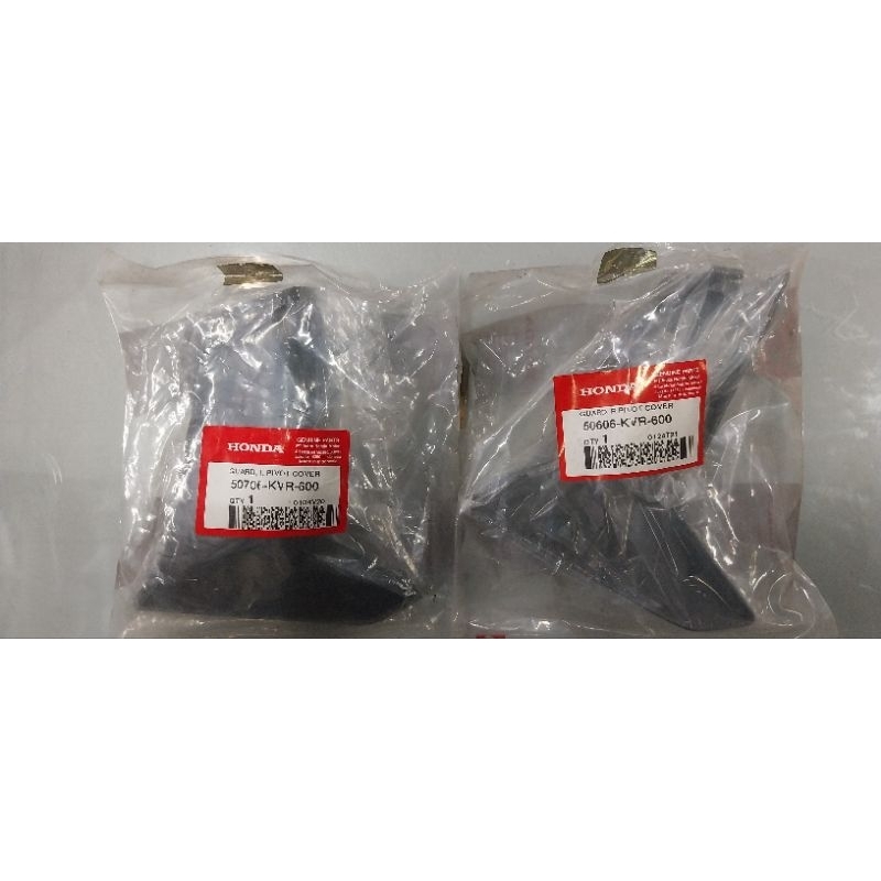 Cover bracket pulstep belakang kanan dan kiri untuk motor Revo 100cc Part number 50606KVR600 dan 507