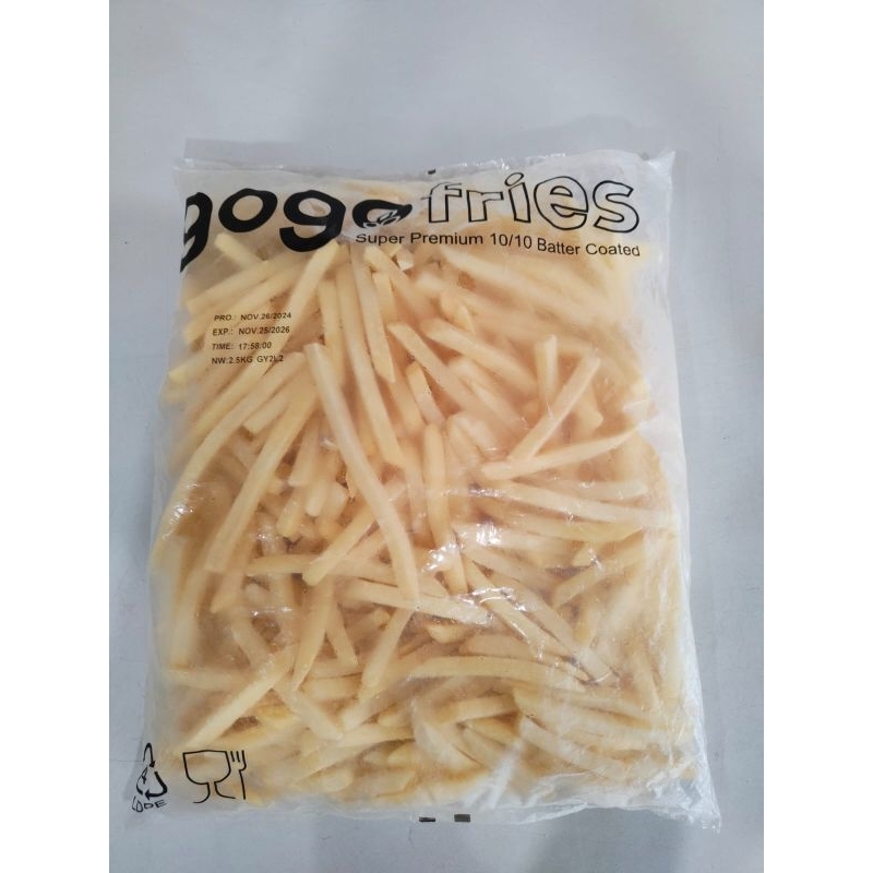 

KENTANG GOGO 2,5KG BATTER COATED PREMIUM
