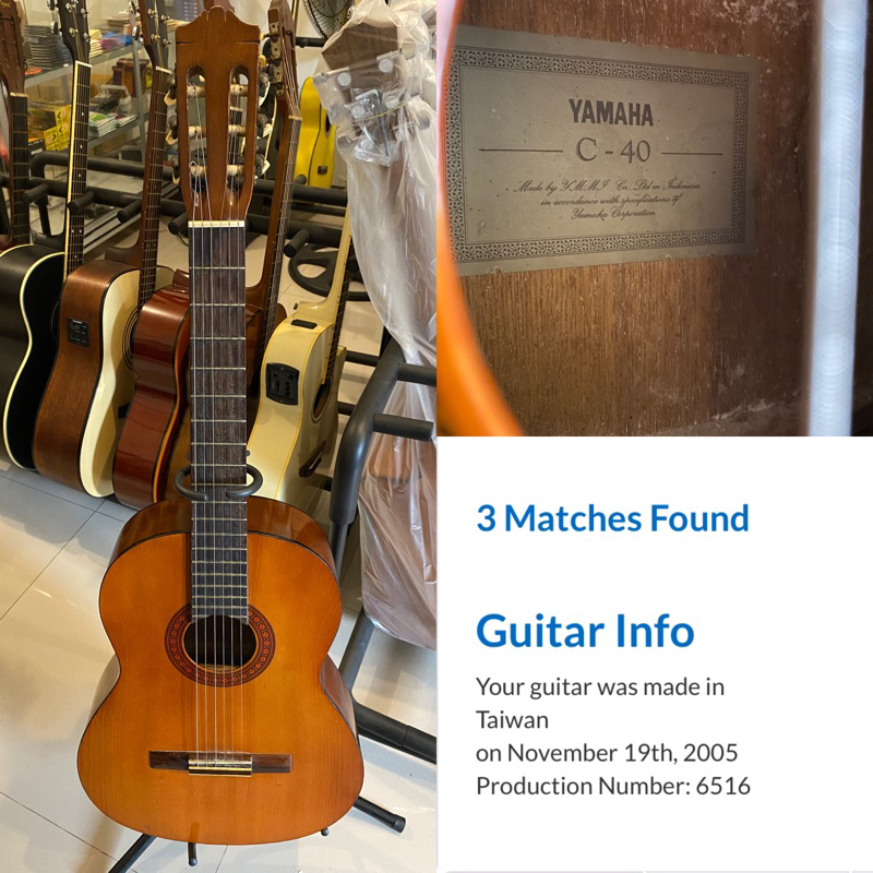 GITAR KLASIK SECOND ORIGINAL YAMAHA C40