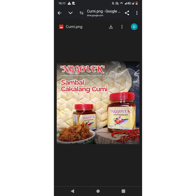 

Sambal Cakalang Cumi
