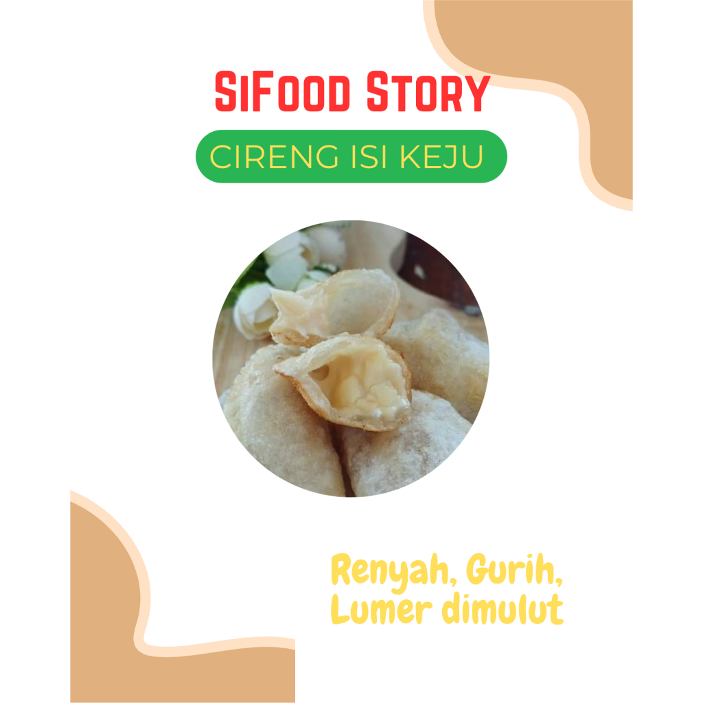 

Sifood Story Cireng Isi Keju Lumer Gurih Melting- Cireng Isi Frozenfood