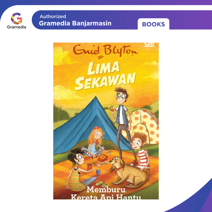 Gramedia Banjarmasin - Lima Sekawan: Memburu Kereta Api Hantu