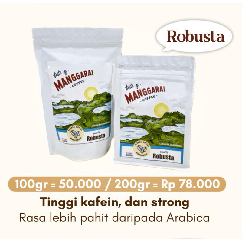 

Robusta Natural Wash - Kopi Flores Colol Labuan Bajo