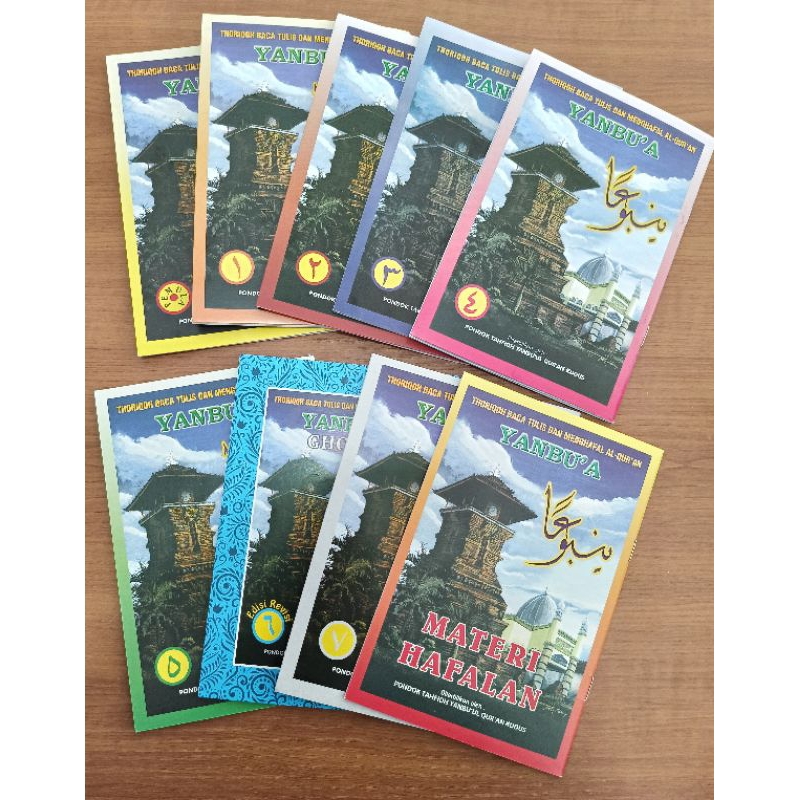 Yanbu'a Pemula, Jilid 1-7 & Materi Hafalan