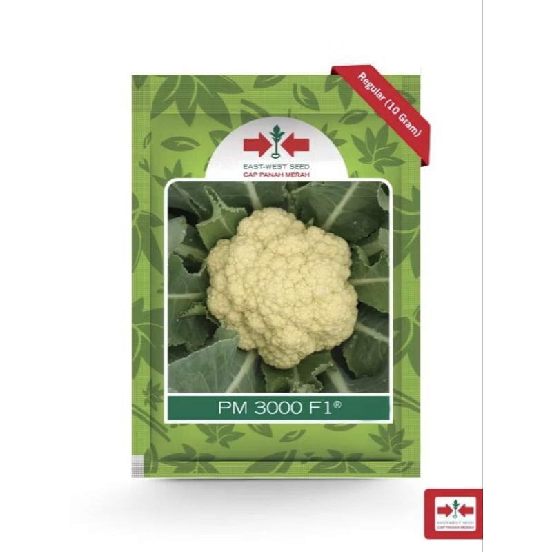 Benih kembang kol PM 3000 F1 isi 10gram Cap Panah Merah