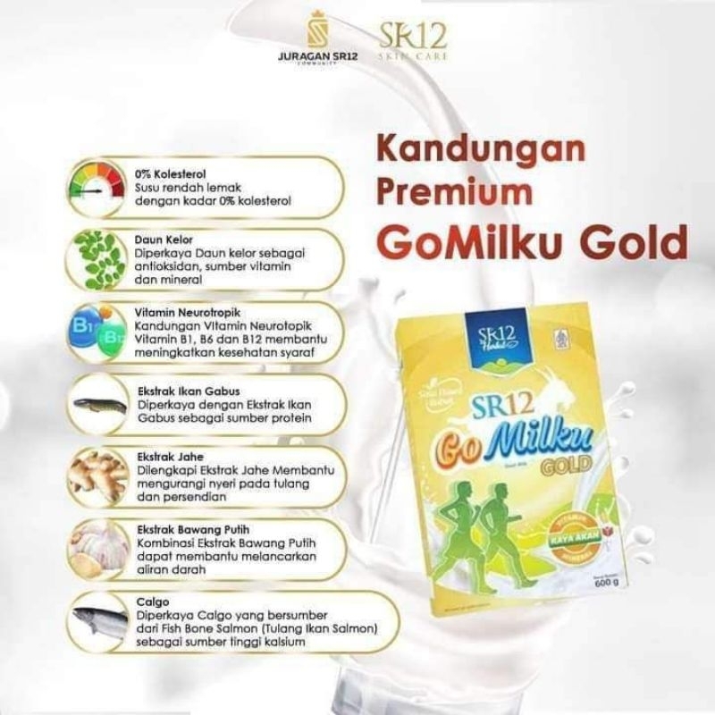 

Gomilku Gold Susu Kambing Etawa SR12