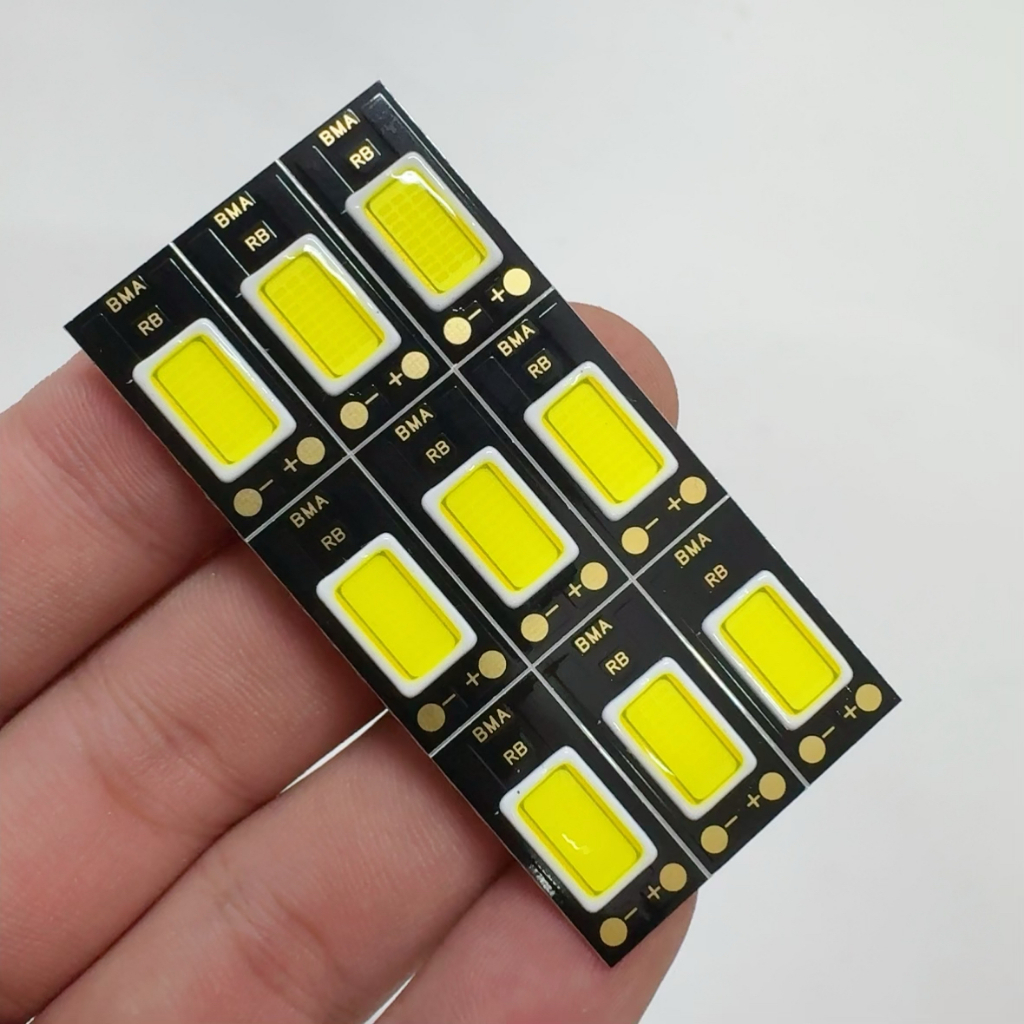 LED COB 9V - 10V 12W Lampu Mobil Headlight Putih