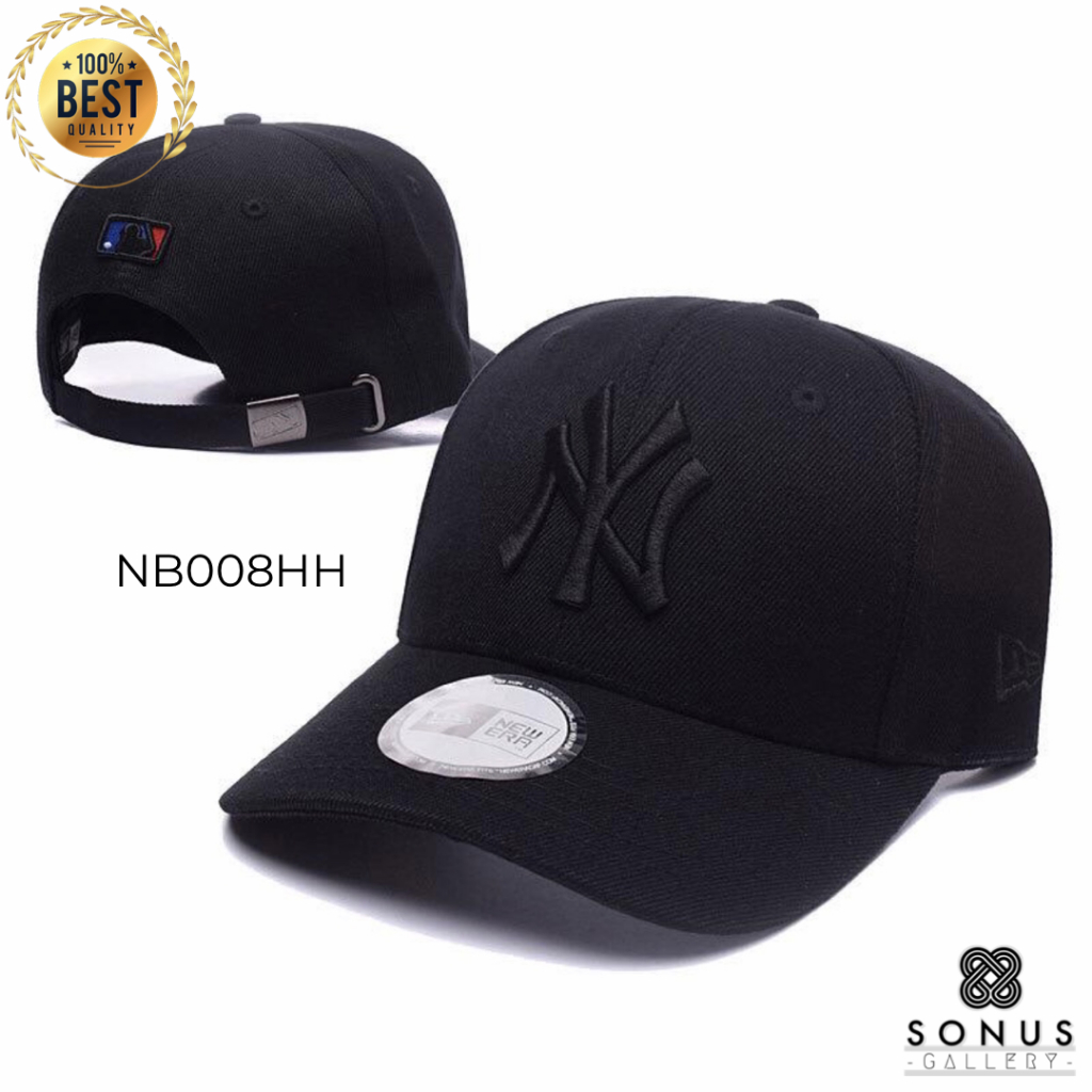 Topi baseball classic casual logo full bordir best seller unisex terlaris - NB008