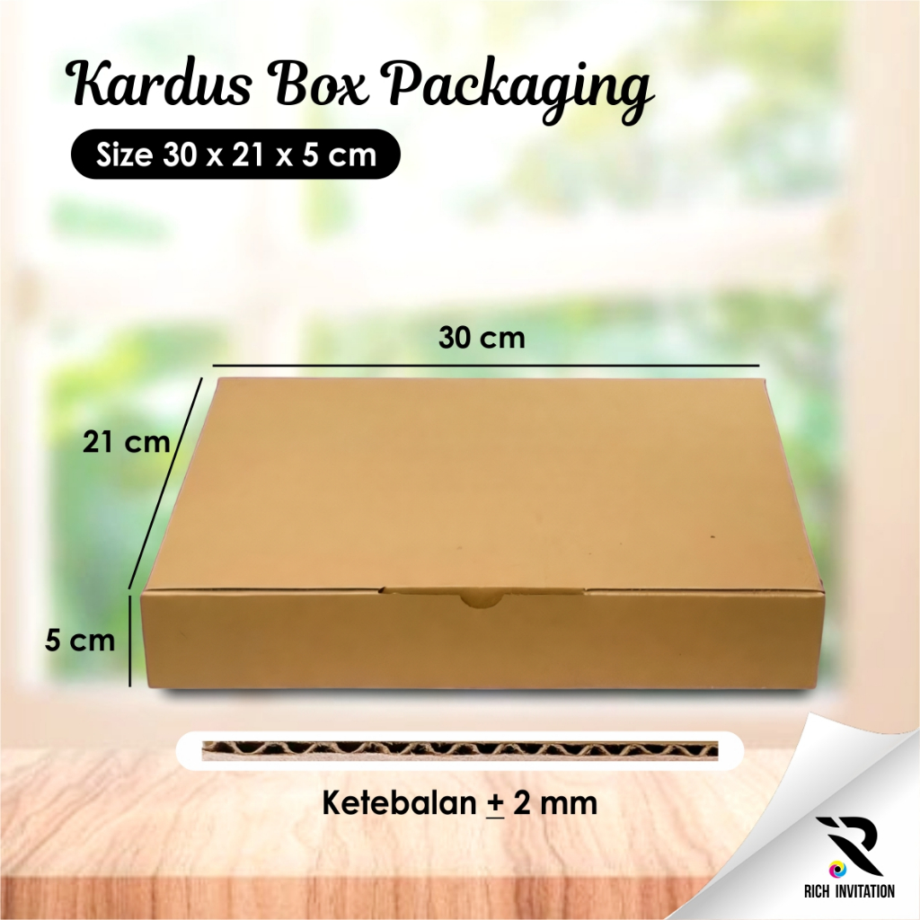 

BOX PACKING HAMPERS - BOX KARTON CORUGATED DIECUT E-FLUTE - KARDUS BOX PACKAGING READY STOCK