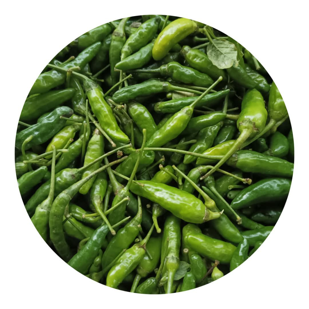 

Cabe rawit hijau 250