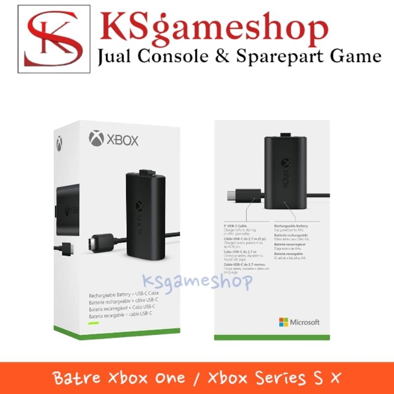 Batre Baterai Battery Play & Charge Kit Xbox One / Xbox Series S X