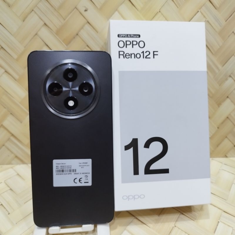 Oppo Reno 12F 4G 8/256GB Hanpone second fullset original bergaransi