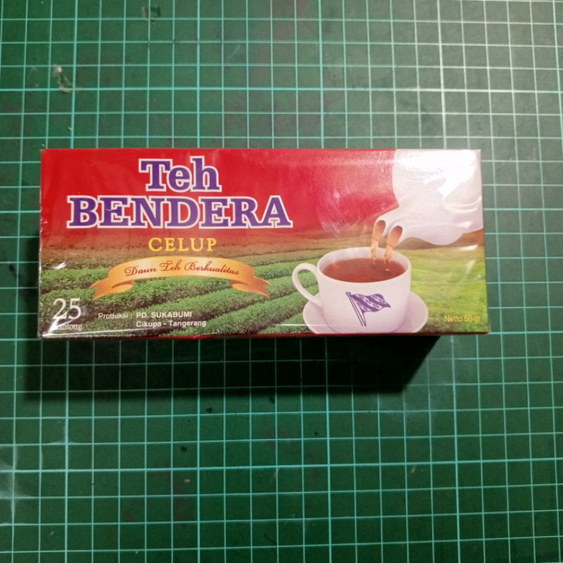

teh bendera celup isi 25 piss