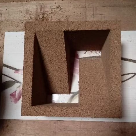 cetakan loster bahan kayu sistem tumbuk