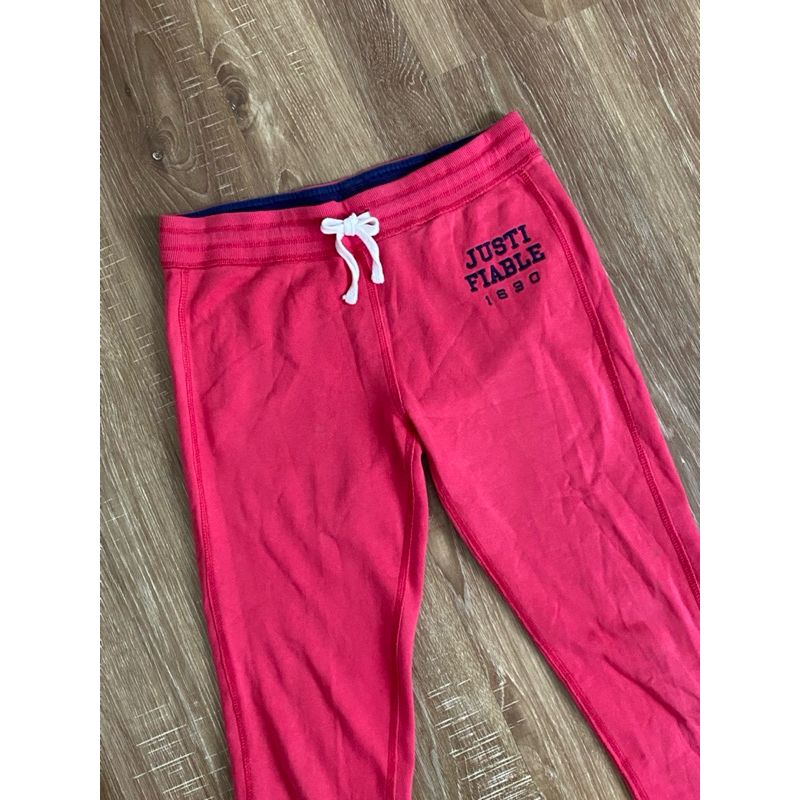 [thrift] hot pink training pants - celana olahraga / jogging