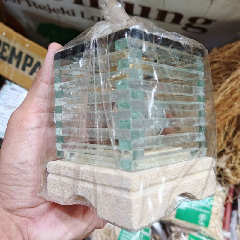 Aroma terapi lengkap - aroma terapi kaca - tempat pewangi ruangan