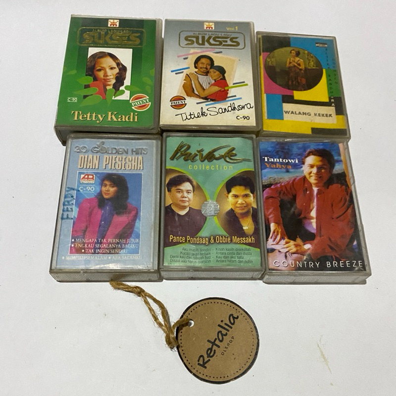 Kaset Pita Jadul Lagu Lawas