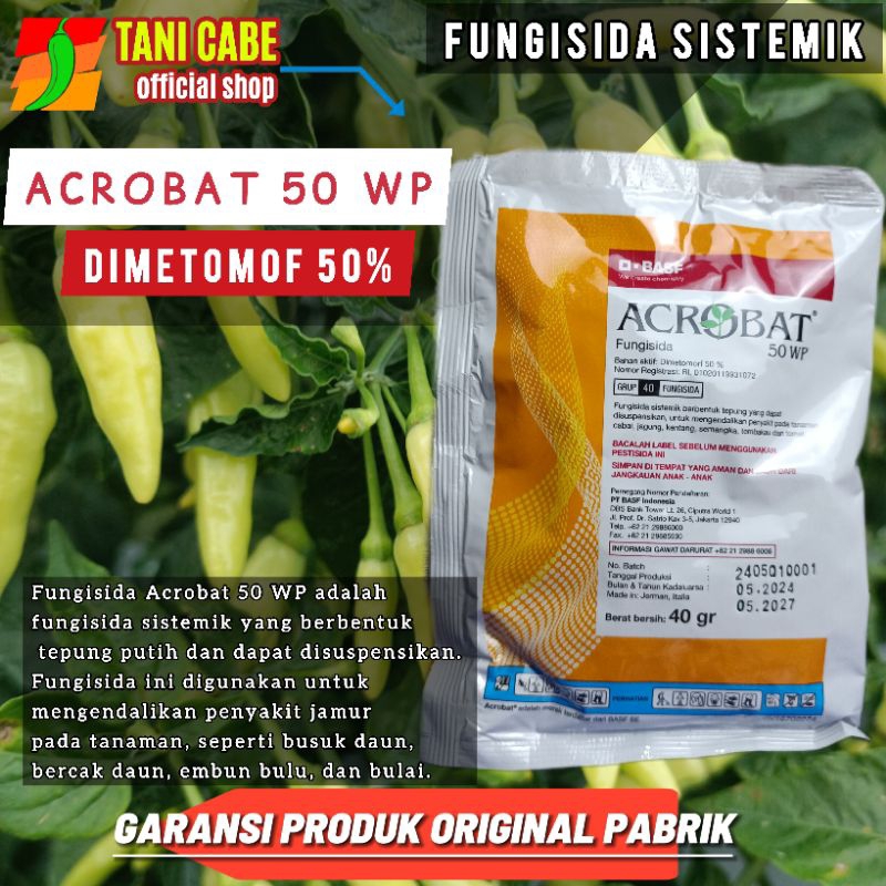 FUNGISIDA ACROBAT 50 wp